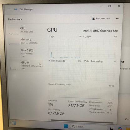 Lenovo ThinkPad T490 14" i5-8365U 1.9GHz 16GB RAM 512GB SSD