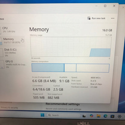 Dell Latitude 5340 14" i5-1335U 1.3GHz 16GB RAM 256GB SSD
