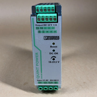 New Pheonix Contact PS/3AC/24DC/5 2866734 Primary Switched Quint Power Supply