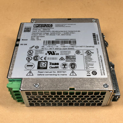 New Pheonix Contact PS/3AC/24DC/5 2866734 Primary Switched Quint Power Supply