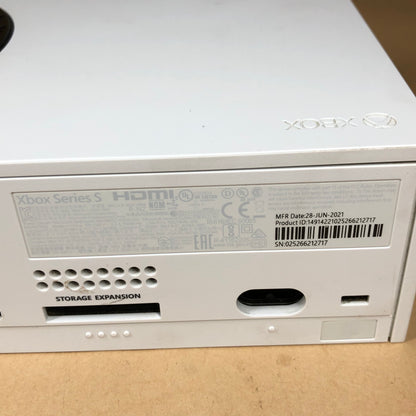 Microsoft Xbox Series S 512GB Console Gaming System Only Robot White 1883