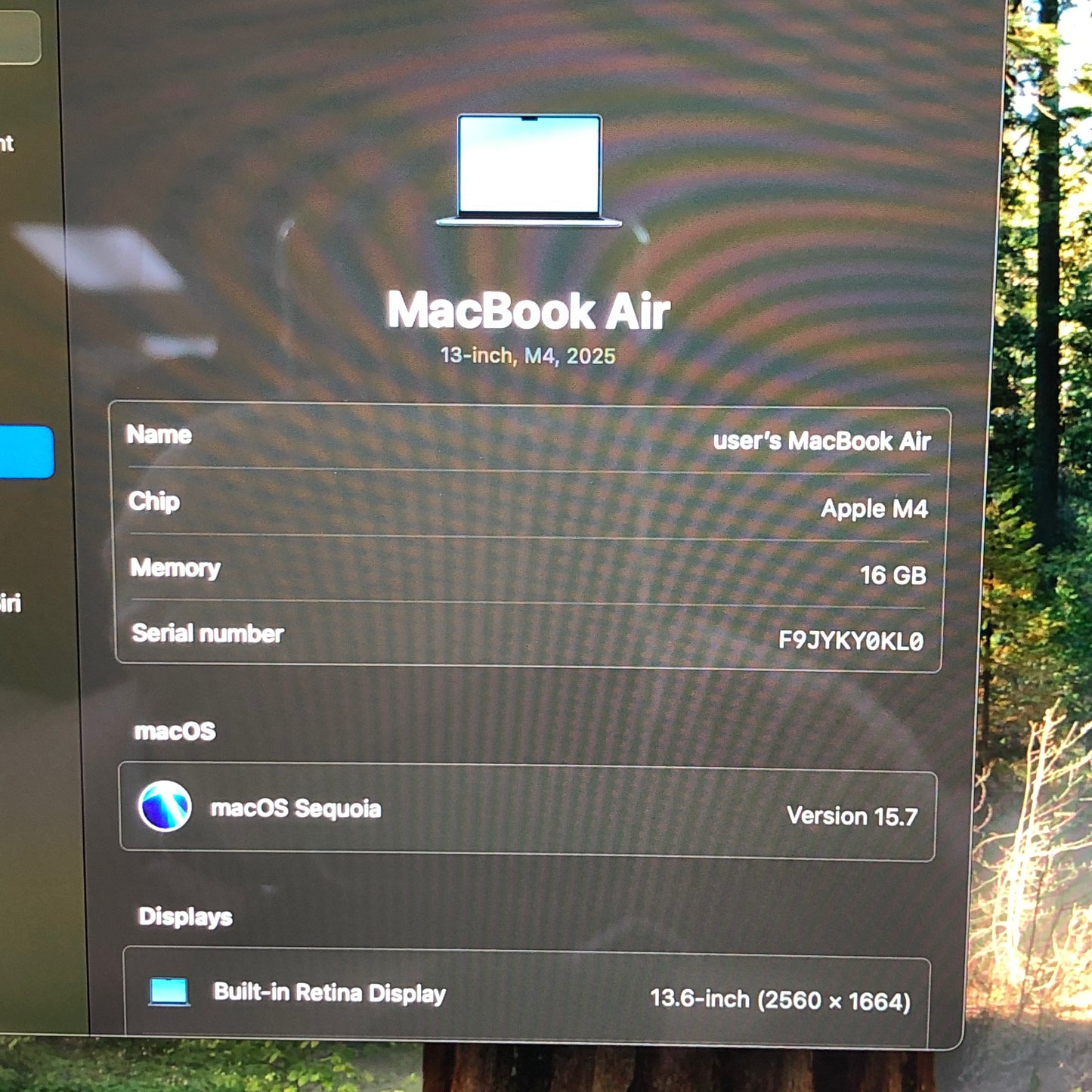 2025 Apple MacBook Air 13.3" M4 8C GPU 4.5GHz 16GB RAM 256GB SSD A3240