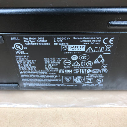 Dell Optiplex 3090 SFF i5-10500 3.10GHz 16GB RAM NO SSD NO OPERATING SYSTEM
