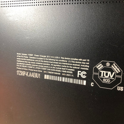 LG Gram 17Z95P 17" i7-1195G7 2.9GHz 16GB RAM 512GB SSD WIN 11 HOME