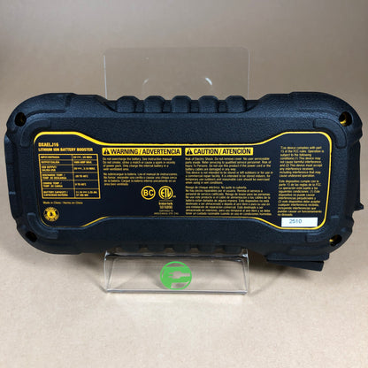 New DeWalt Lithium 1600A Jump Starter USB Power DXAELJ16