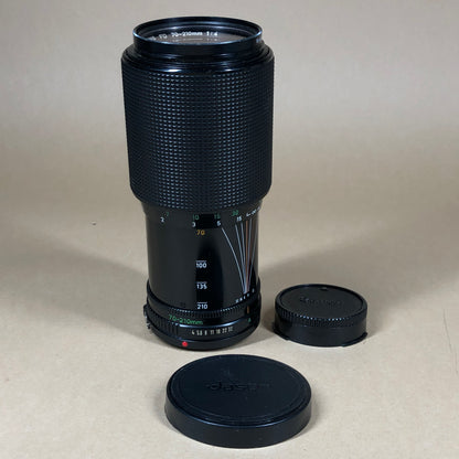 Canon A-1 Black 35mm Focal-Plane Shutter SLR Film Camera with 2 Lens