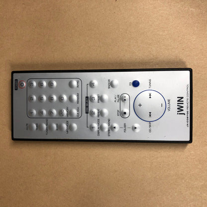 Vintage JWIN JX-CD8700 Vertical Position CD AM/FM Player with Speakers