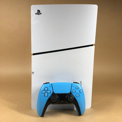 Sony PlayStation 5 Slim Disc Edition 1TB White Console Gaming System CFI-2015