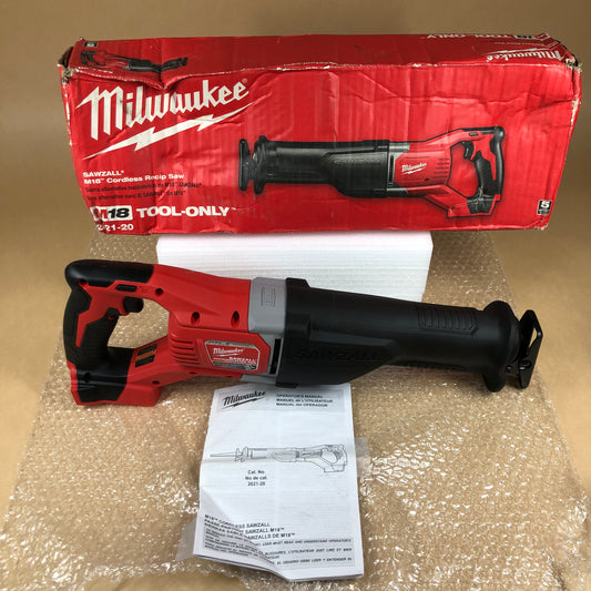 Milwaukee 2621-20 M18 12V Sawzall Reciprocating Saw Tool Only