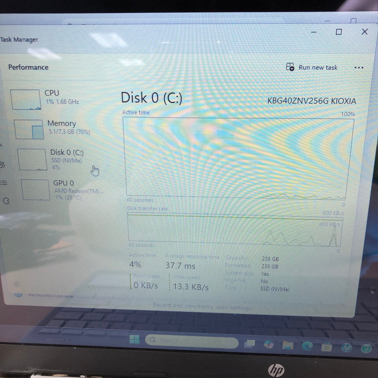 HP Pavilion 15-EF2148NR 15.6" Ryzen 5 5500U 2.1GHz 8GB RAM 256GB SSD