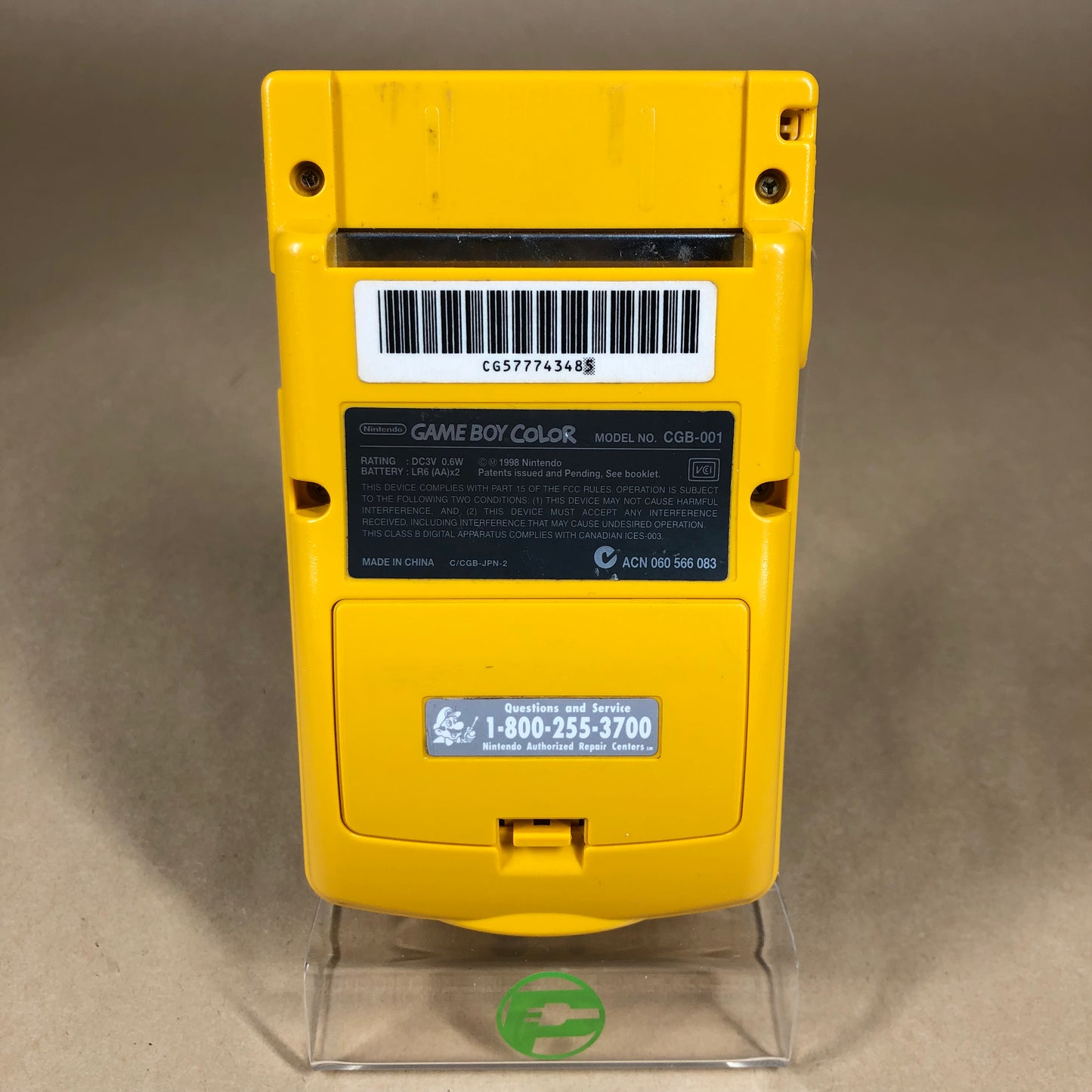 Nintendo Game Boy Color Handheld Game Console Only CGB-001 Orange