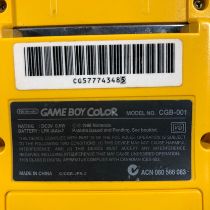 Nintendo Game Boy Color Handheld Game Console Only CGB-001 Orange