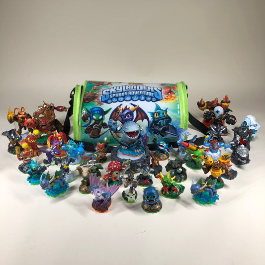 Nintendo XBox PlayStation Skylanders 37 Misc Playable Figurines and Portal of Power
