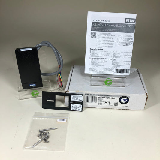 New HID iCLASS SE (MultiCLASS) Mini Mullion Reader 920PTNNEK00000 RP10E