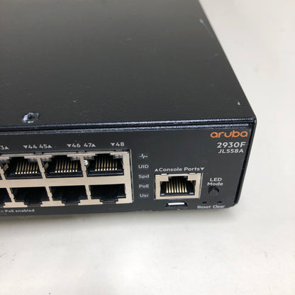 Aruba JL558A 2930F 48 Port Switch