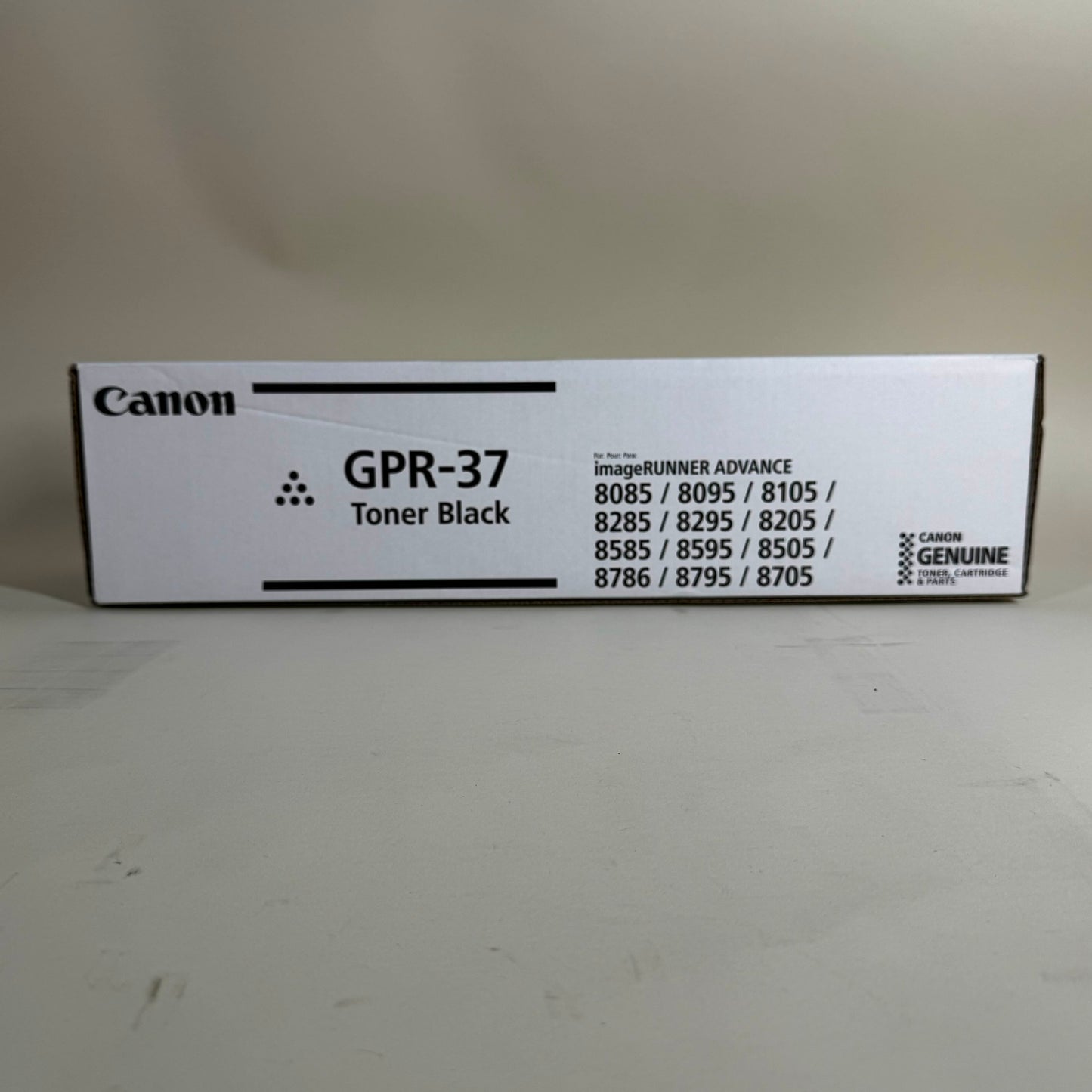 New Canon GPR-37 GS1-128 Black Toner Cartridge