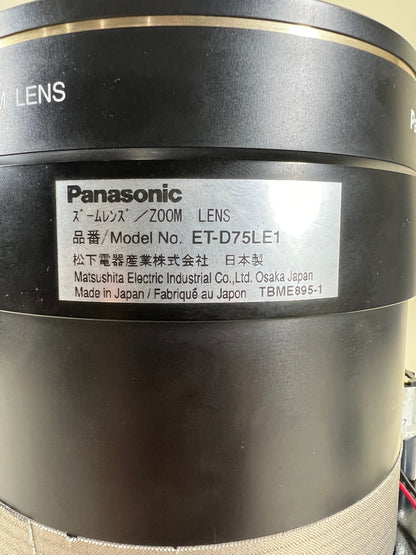 Panasonic DLP Projection Zoom Lens ET-D75LE1