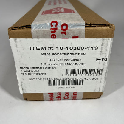 New Pokemon TCG Mega Evolution-Perfect Order Booster Display Case (6 Displays)