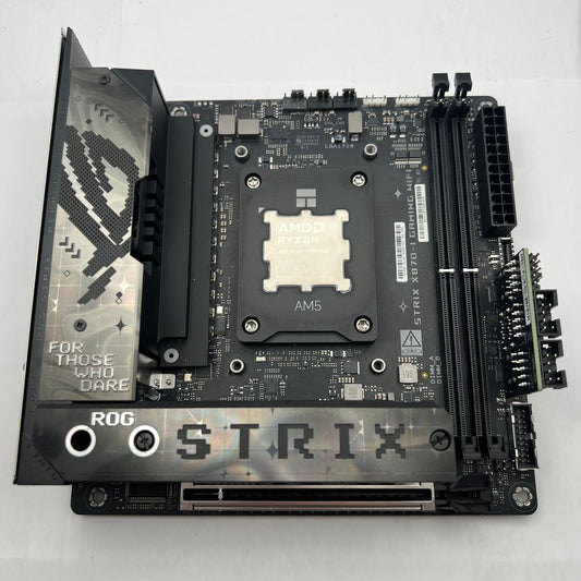 ASUS ROG STRIX X870-I Gaming WiFi AMD Ryzen 7 9800X3D 4.7GHz Motherboard Combo