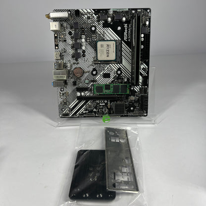 ASRock A320M/ac AMD Ryzen 5 3600 3.6GHz 16GB DDR4 256GB SSD Motherboard Combo