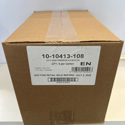 New Pokemon Mega Greninja EX Premium Collection ME04 Factory Sealed Case of 6