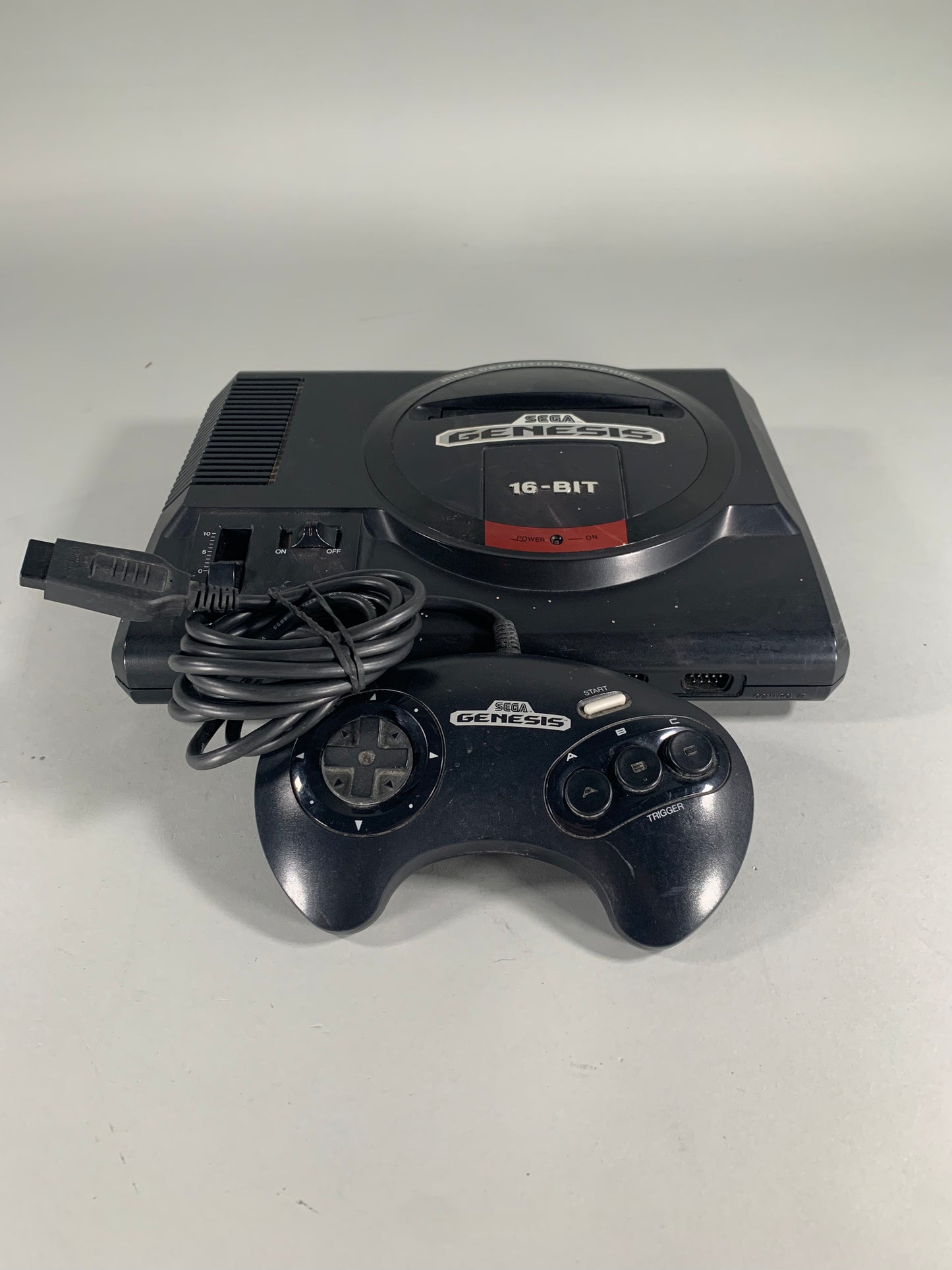 Sega Genesis 16-Bit Video Game Console Black 1601