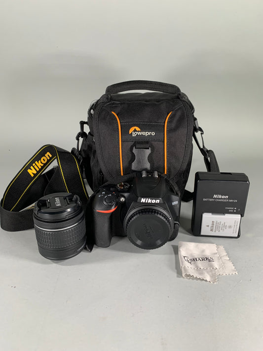 Nikon D3500 24.2MP DSLR Camera kit 4541 Shutter Count